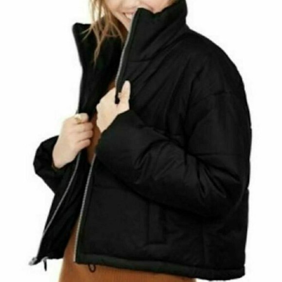Celebrity Pink Jackets & Blazers - Celebrity Pink Puffer BLACK Jacket CB99794S